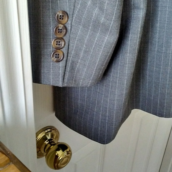 Ralph Ralph Lauren Gray Wool Suit 44R 38W 29L